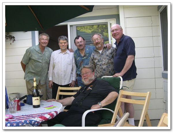 Gene Tenczar, Bob Iding, Chuck Sonntag, Rich Ehrlich, Walt Unger, and Ernie Fretter